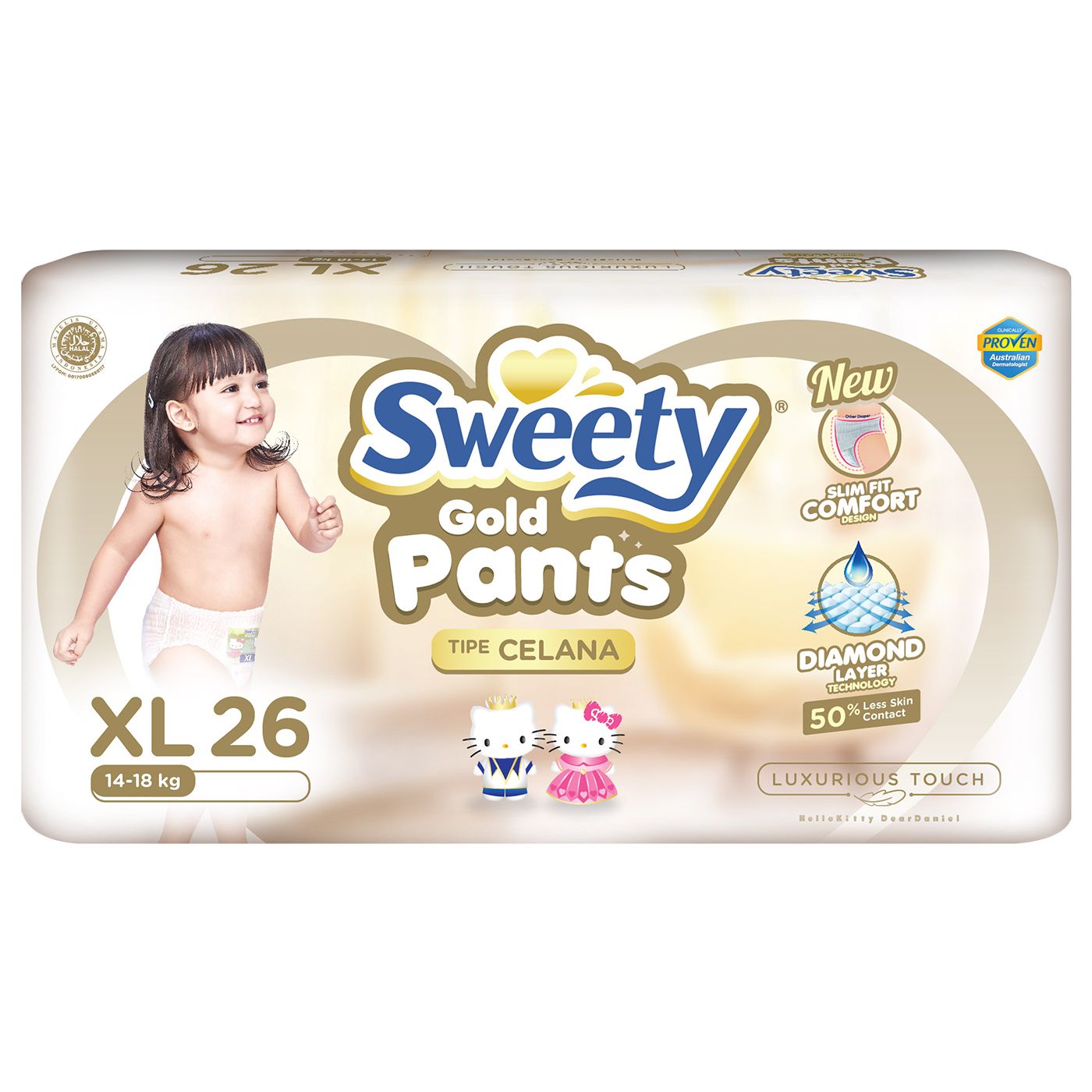 Sweety Pantz Gold Regular Pack XL 26 - 3