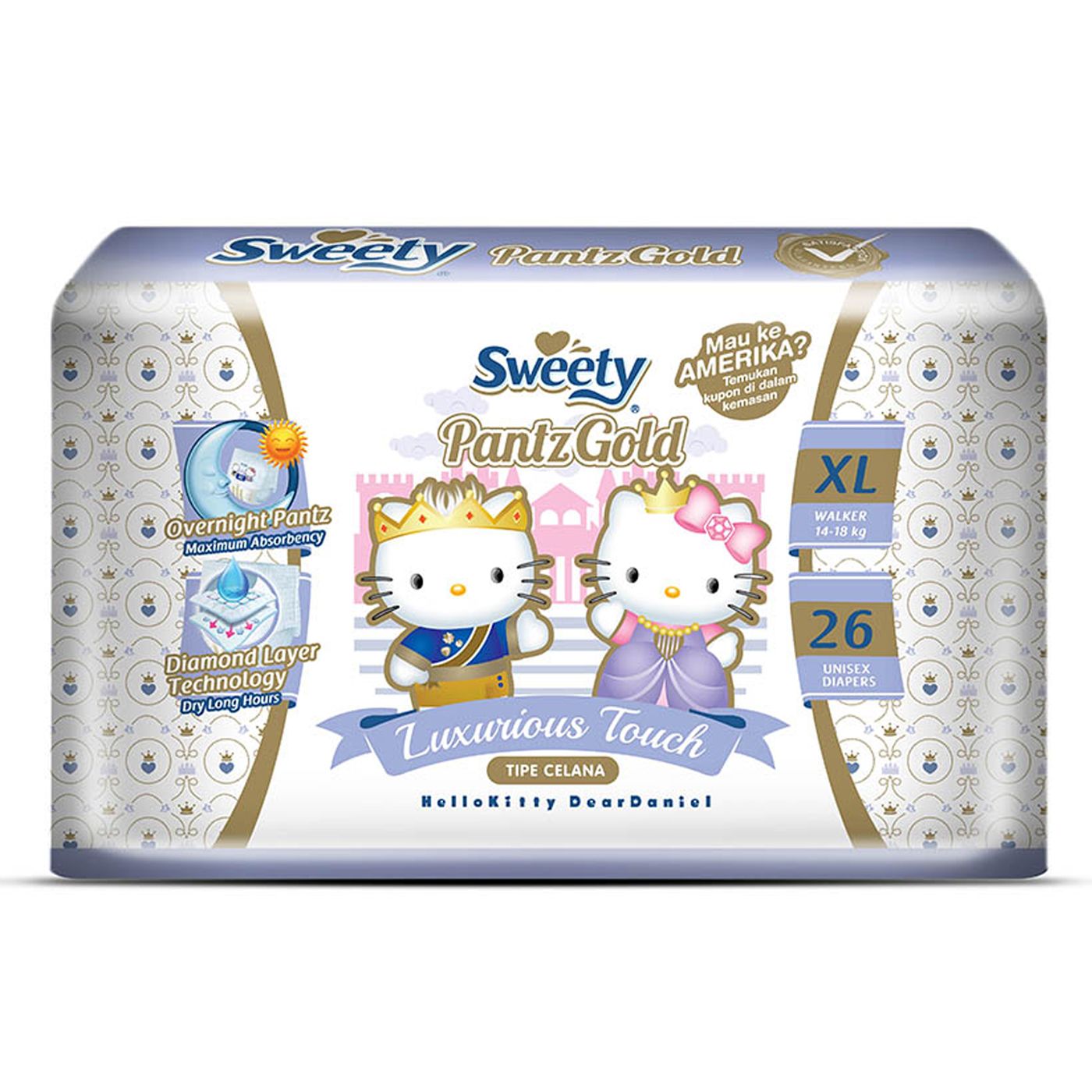 Sweety Pantz Gold Regular Pack XL 26 - 1