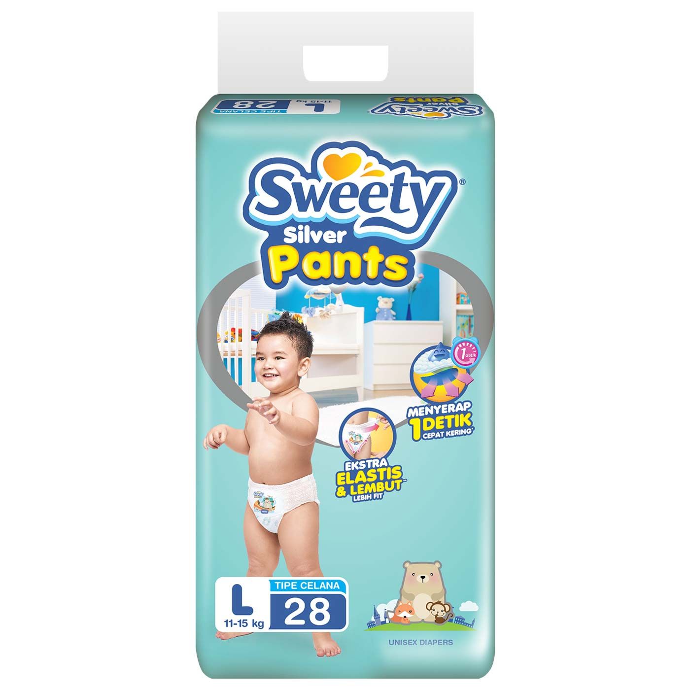 Sweety Silver Pants L 28's - 1