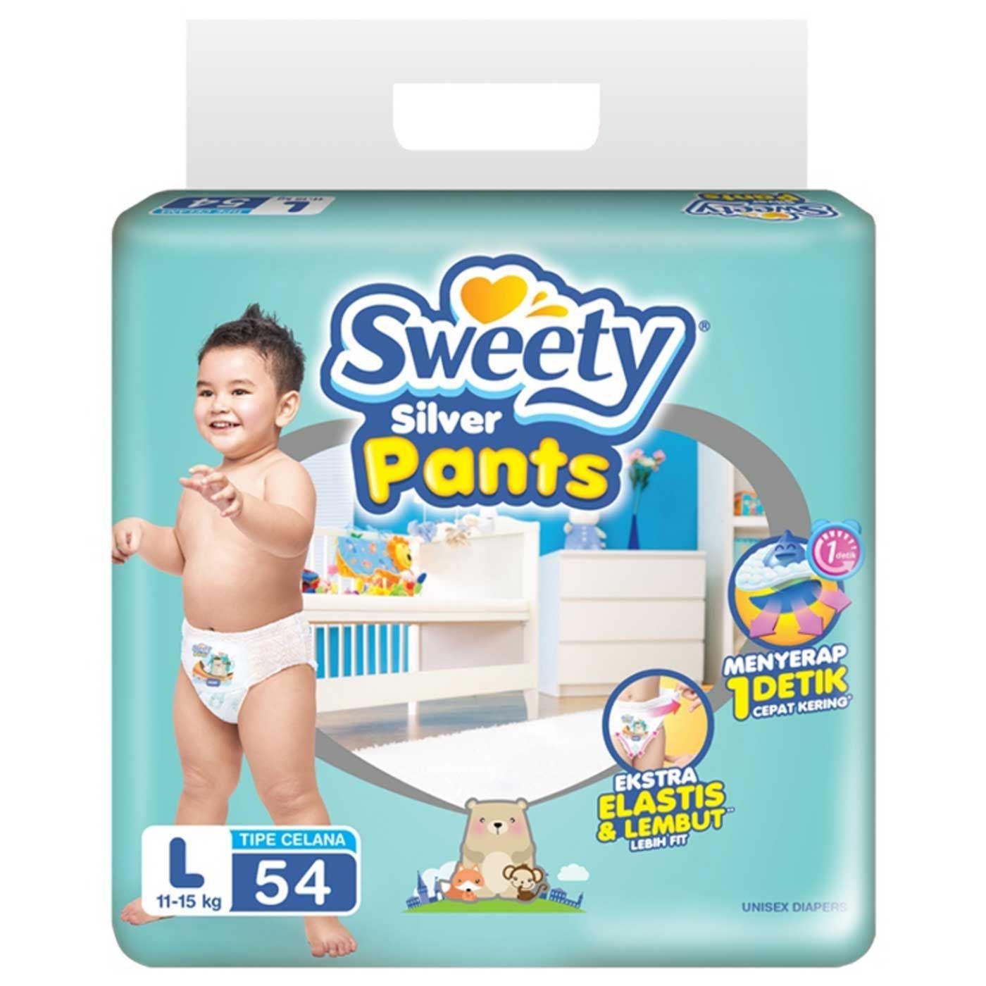 Sweety Silver Pants L 54's - 1