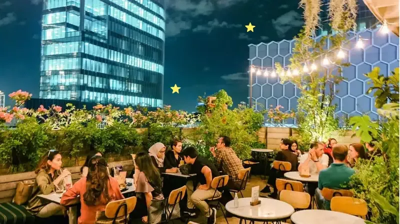 7+ Cafe Rooftop di Jakarta, Cocok untuk Menghabiskan Waktu saat Tahun
