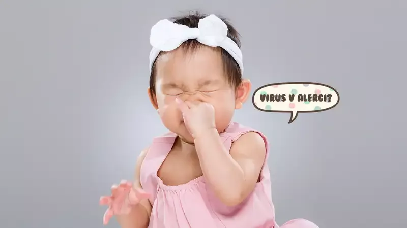 Membedakan Penyebab Pilek Pada Bayi, Karena Virus atau Alergi?