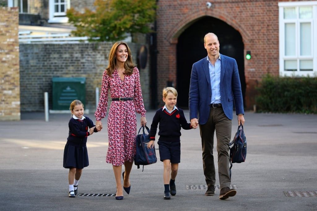 Pangeran William Antar Putri Charlotte ke Sekolah, Apa Manfaat Temani Anak Sekolah di Hari Pertama?