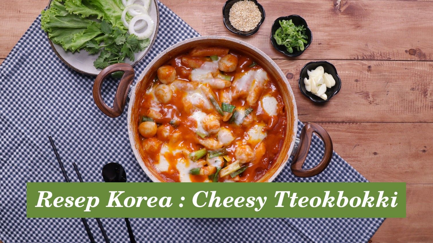 Resep Cheesy Tteokbokki, Camilan Korea Super Lezat!