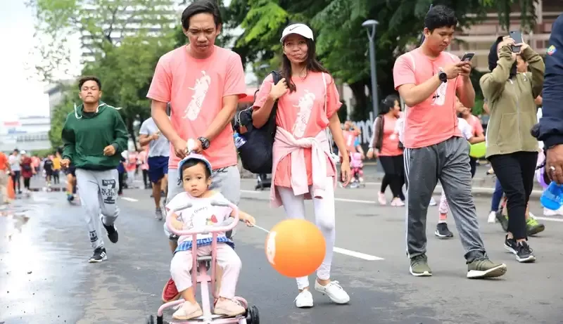 Serunya Family Fun Walk, Perayaan Ulang Tahun Orami yang ke-7