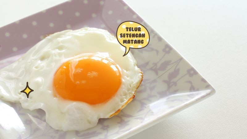 Bayi Makan Telur Setengah Matang, Amankah?
