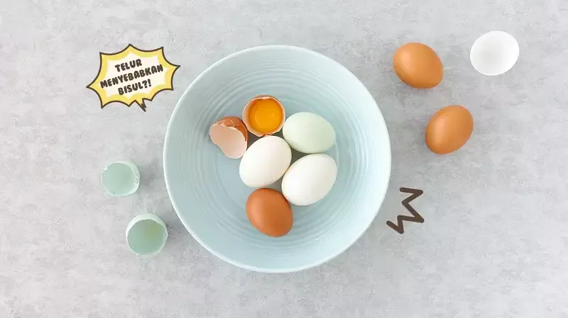 Apakah Telur Menyebabkan Bisul? Ini Penjelasannya!