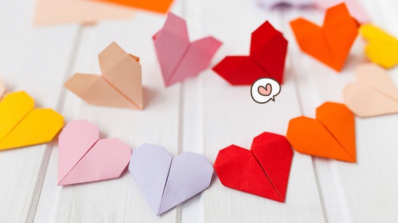 Cara Membuat Origami Love Bersama Si Kecil, Cantik untuk Dekorasi!