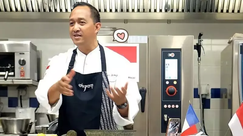 Chef Degan, Juru Masak Indonesia yang Jadi Pengajar Pertama di Sekolah Masak Bergengsi di Paris