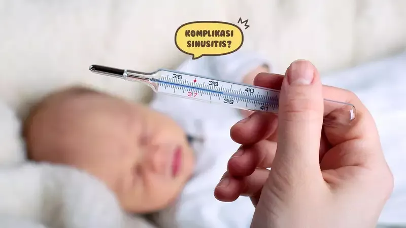 Bayi Bisa Terkena Komplikasi Sinusitis, Waspadai Gejala Ini!
