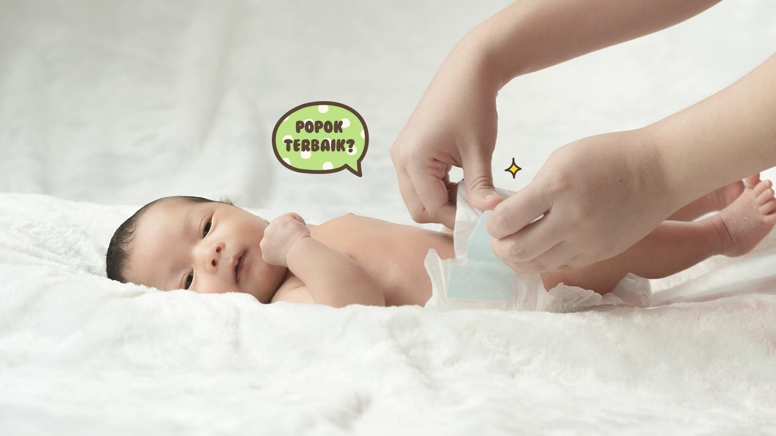 Mana yang Lebih Baik Untuk Bayi Baru Lahir, Popok Sekali Pakai Atau Popok Kain?