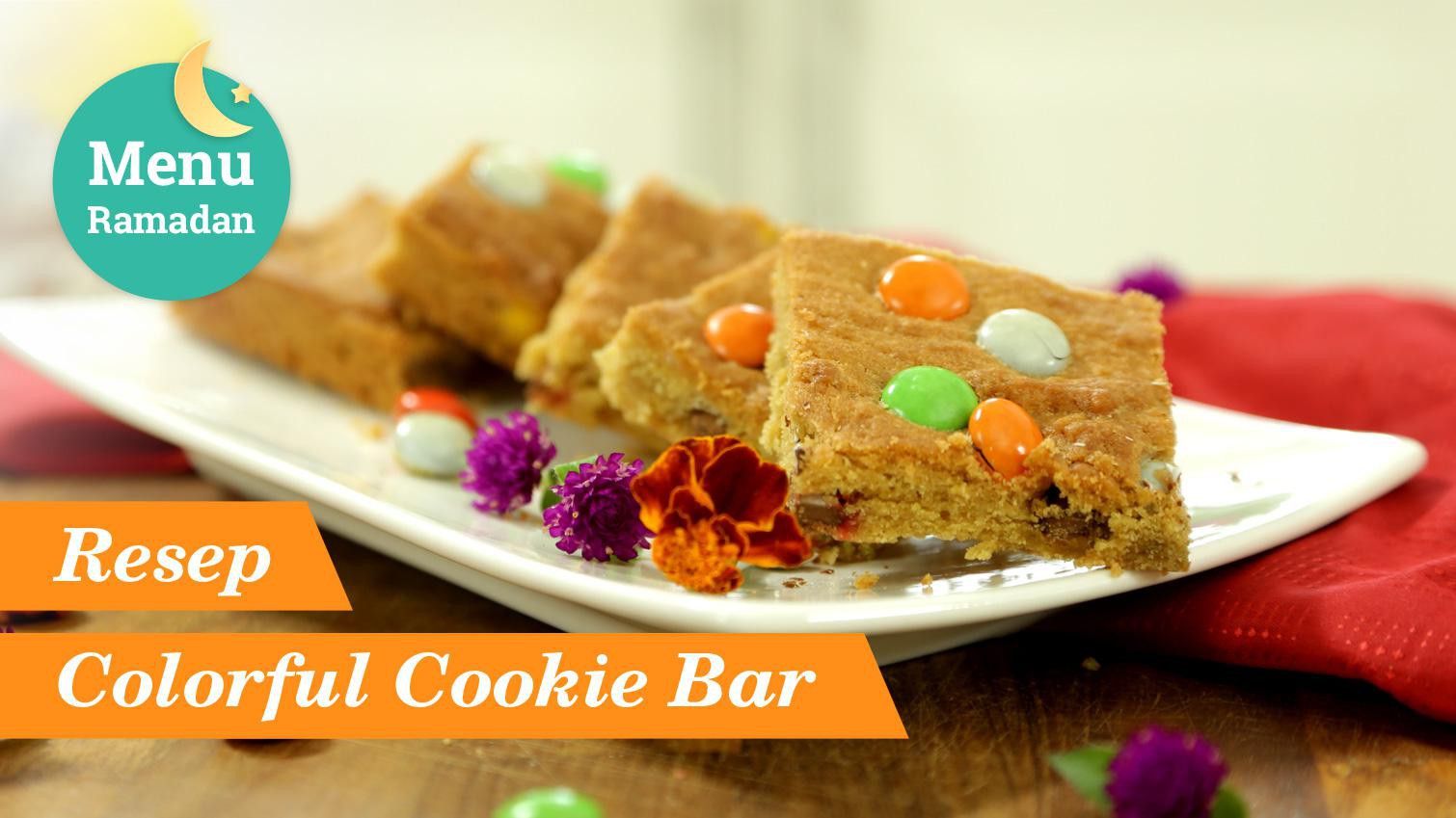 Resep Colorful Cookie Bar, Kue Kering Kekinian Untuk Sajian Lebaran