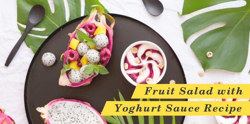 Resep Salad Buah Saus Yoghurt