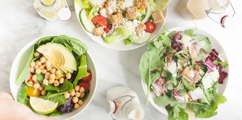 Tren Salad Bar yang Kaya Akan Protein